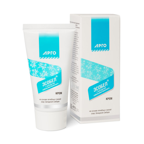 Крем массажный с экстрактом сабельника «Эсобел», 50 мл