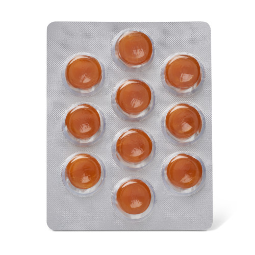 Карамель леденцовая «Таежная» для бронхов и легких, мед и облепиха, 32,5 г