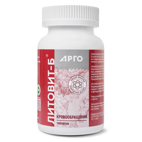 Литовит-Б, таблетки, 140 г