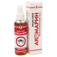 Лосьон-спрей от комаров и мошек «Акомарин», 150 мл