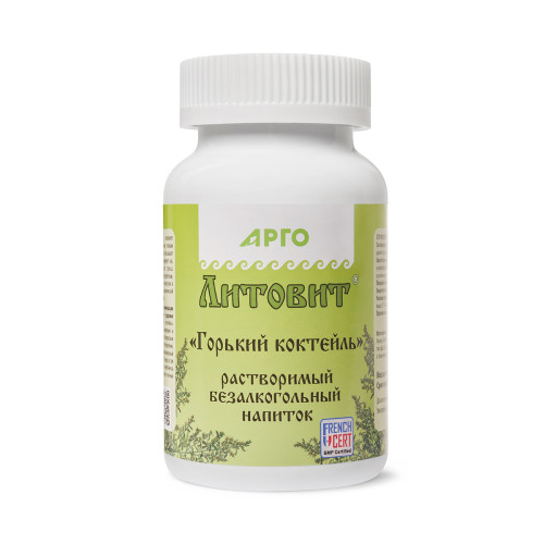 Литовит-напиток растворимый «Горький коктейль», порошок, 140 г