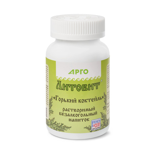 Литовит-напиток растворимый «Горький коктейль», порошок, 140 г
