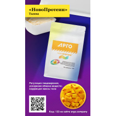 Смесь белковая «НовоПротеин» тыква, 500 г