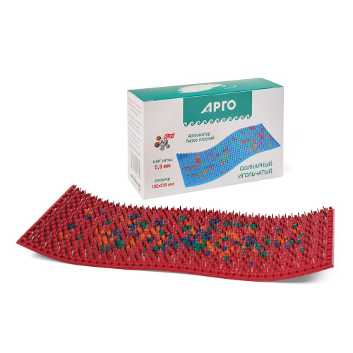 Аппликатор Ляпко «Одинарный» (шаг игл 5,8 мм, размер 105 х 230 мм)