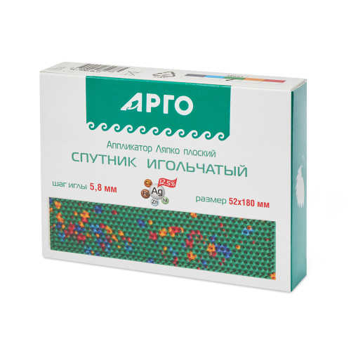 Аппликатор Ляпко «Спутник» (шаг игл 5,8 мм, размер 52 х 180 мм)