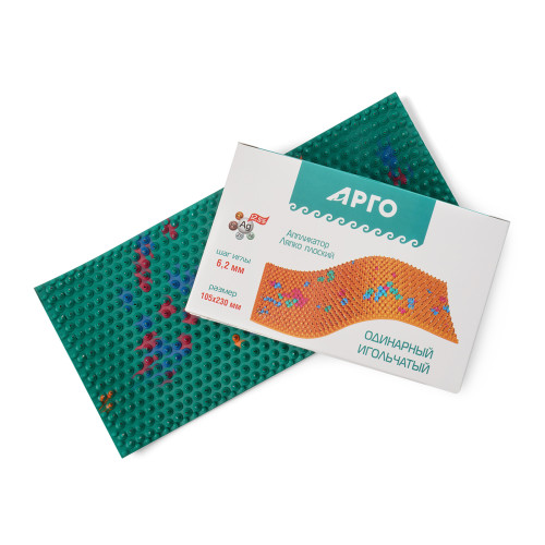 Аппликатор Ляпко «Одинарный» (шаг игл 6,2 мм, размер 105 х 230 мм)