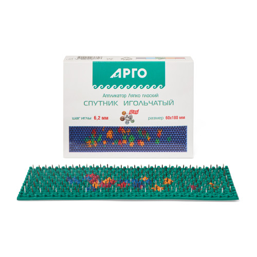 Аппликатор Ляпко «Спутник» (шаг игл 6,2 мм, размер 60 х 180 мм)
