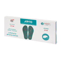 Аппликатор Ляпко«Стелька игольчатая», размер 43-46, 2 шт