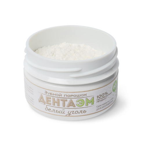 Порошок зубной «ДентаЭМ белый уголь», 60 г