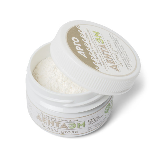 Порошок зубной «ДентаЭМ белый уголь», 60 г