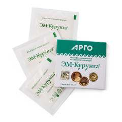 Продукт метабиотический «ЭМ-Курунга», порошок, 3 пак. по 2 г