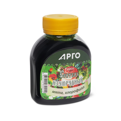 Сироп «Сбитень №12 Изумрудный», 250 г/180 мл