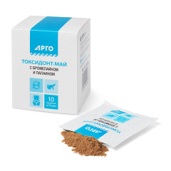 Токсидонт-май с бромелайном и папаином, 10 саше по 5 г