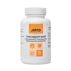 Токсидонт-май с витамином C и экстрактом байкальского шлемника, капсулы, 90 шт