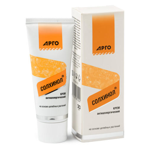 Крем антиаллергический «Солхинол», 30 мл