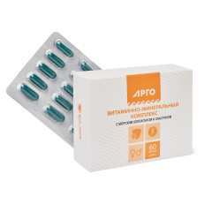 Комплекс витаминно-минеральный с морским коллагеном и эластином, капсулы, 60 шт