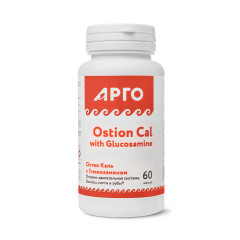 Остео Каль с глюкозамином, капсулы, 60 шт