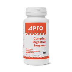 Комплекс пищеварительных ферментов, таблетки, 60 шт