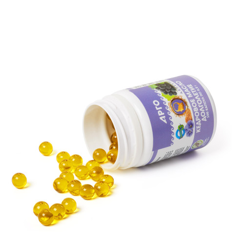 Масло кедровое «Долголетие», капсулы, 100 шт