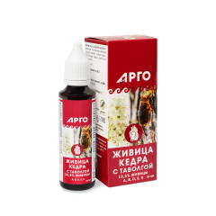 Живица кедра 12,5%с таволгой, 50 мл