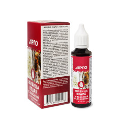 Живица кедра 12,5%с таволгой, 50 мл