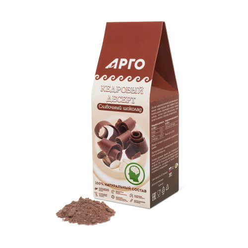 Десерт кедровый «Сливочный шоколад», 150 г