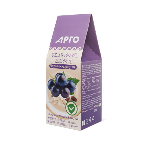 Десерт кедровый «Черная смородина», 150 г