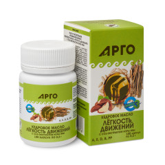 Масло кедровое «Легкость движений» с экстрактом коры ивы, капсулы, 100 шт