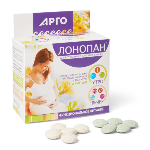 Драже обогащенное профилактическое «Лонопан», 115 г