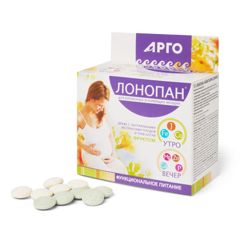 Драже обогащенное профилактическое «Лонопан», 115 г