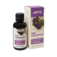 Сироп обогащенный «Пан-Сибирячок» с цинком, чагой и черной бузиной, 150 мл