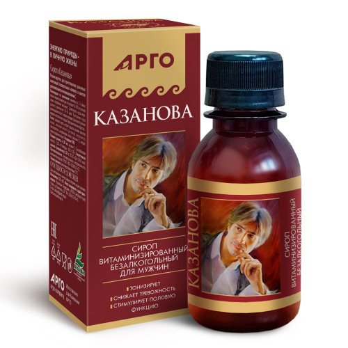 Сироп витаминизированный «Казанова», 100 мл