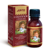 Сироп витаминизированный «Сибирячок» с семенами тыквы и листьями березы, 100 мл