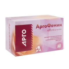 Конфеты таблетированные с растительными экстрактами «Аргофемин», 100 шт