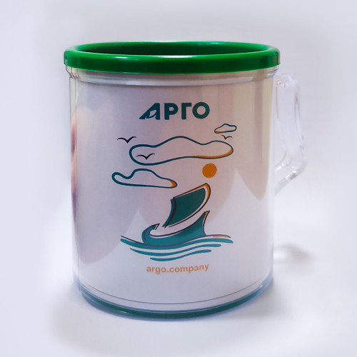 Кружка пластмассовая