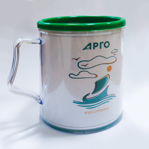 Кружка пластмассовая