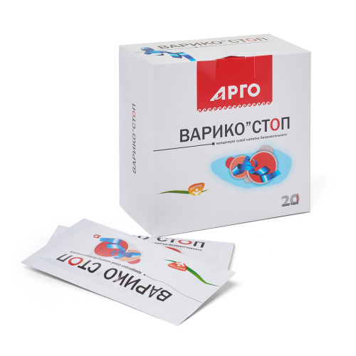 Концентрат сухой напитка безалкогольного «Варико-стоп», 20 пакетов по 10 г
