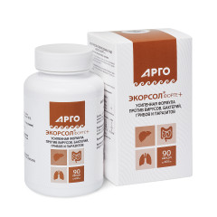Экорсол-форте+, капсулы, 90 шт